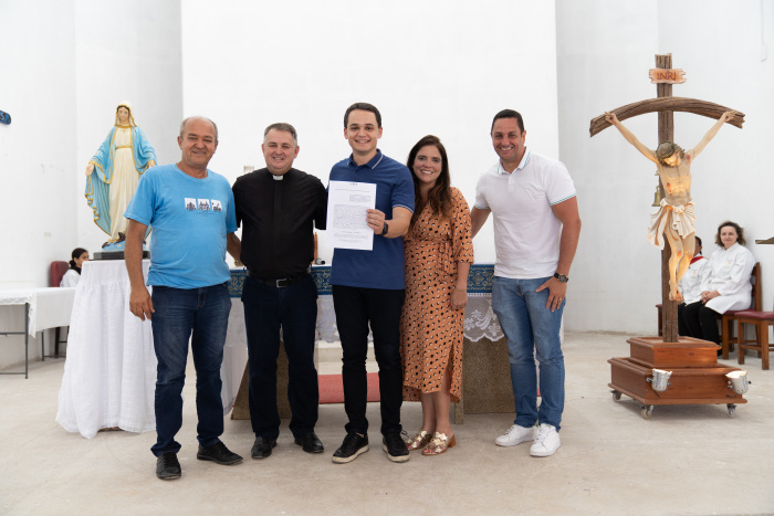 Assinatura do Contrato de Concessão de Uso - Paróquia Sagrada Família - Jardim Camburi