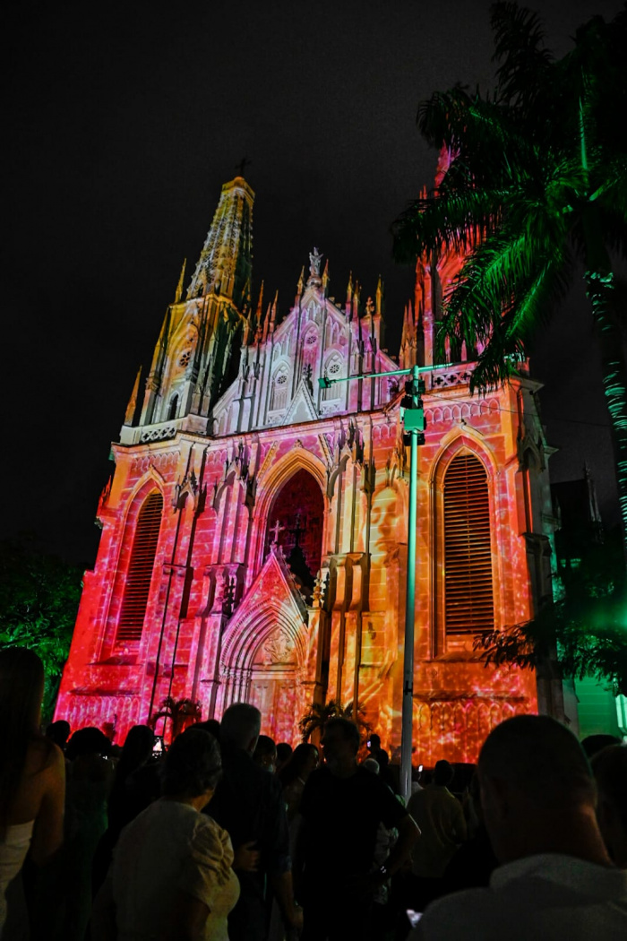Projeções na Catedral