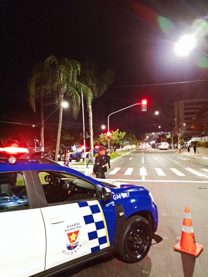 Fiscalização de trânsito da guarda de Vitória