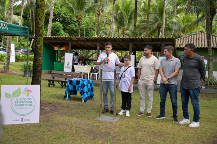 Inauguração do Circuito Sensorial Ambiental