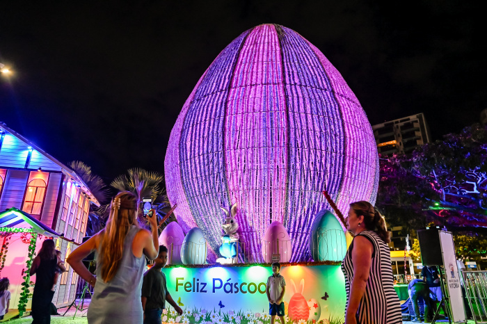 Inauguração Vila de Páscoa - Praça dos Desejos