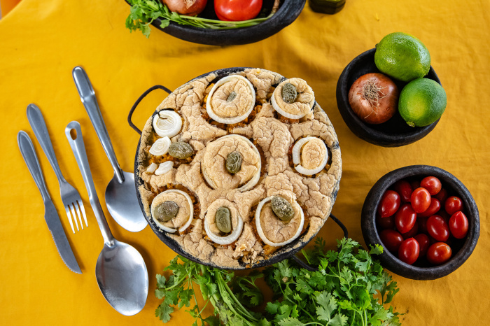 Torta Capixaba na Ilha das Caieiras