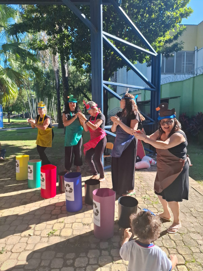 CMEI Sophia Musengny Loureiro promove ação no Horto de Maruípe no Dia Mundial do Meio Ambiente