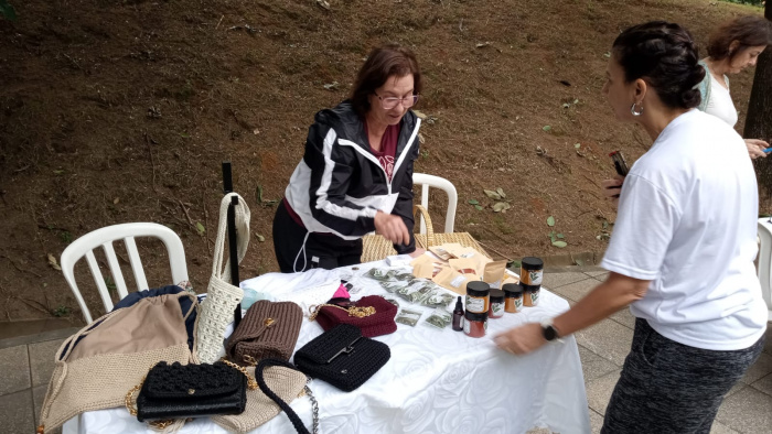A Mostra de Talentos do SOE do Parque Manolo Cabral tornou os produtos naturais da Áurea conhecidos