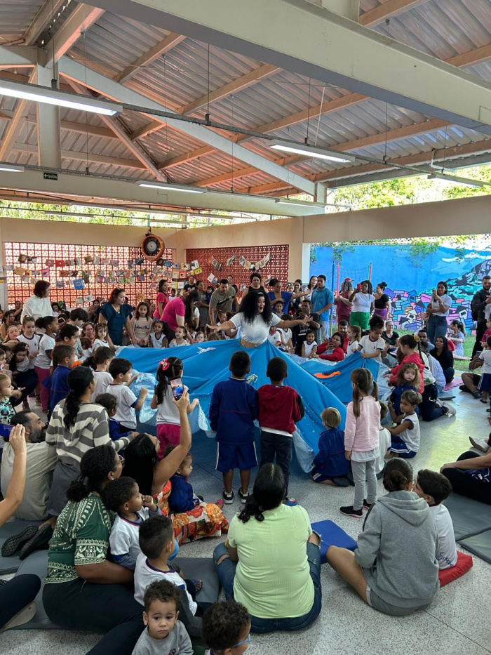 CMEI TI Jacy Alves Fraga realiza primeira edição do projeto “De Olho no Livro