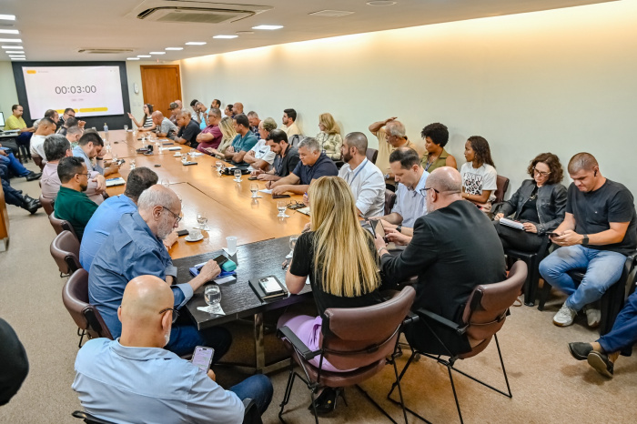 Reunião com lideranças da Regional 4