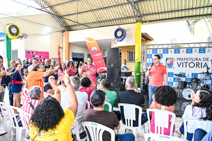 Entrega da Reforma da Quadra da EMEF Maria José