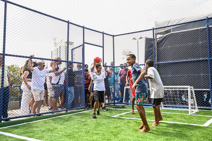 Entrega da Praça Antônio Colle - Forte São João