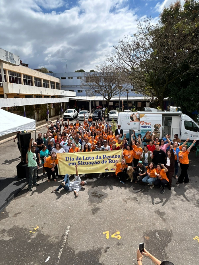 Assistência Social promove mutirão de serviços gratuitos para pessoas em situação de rua