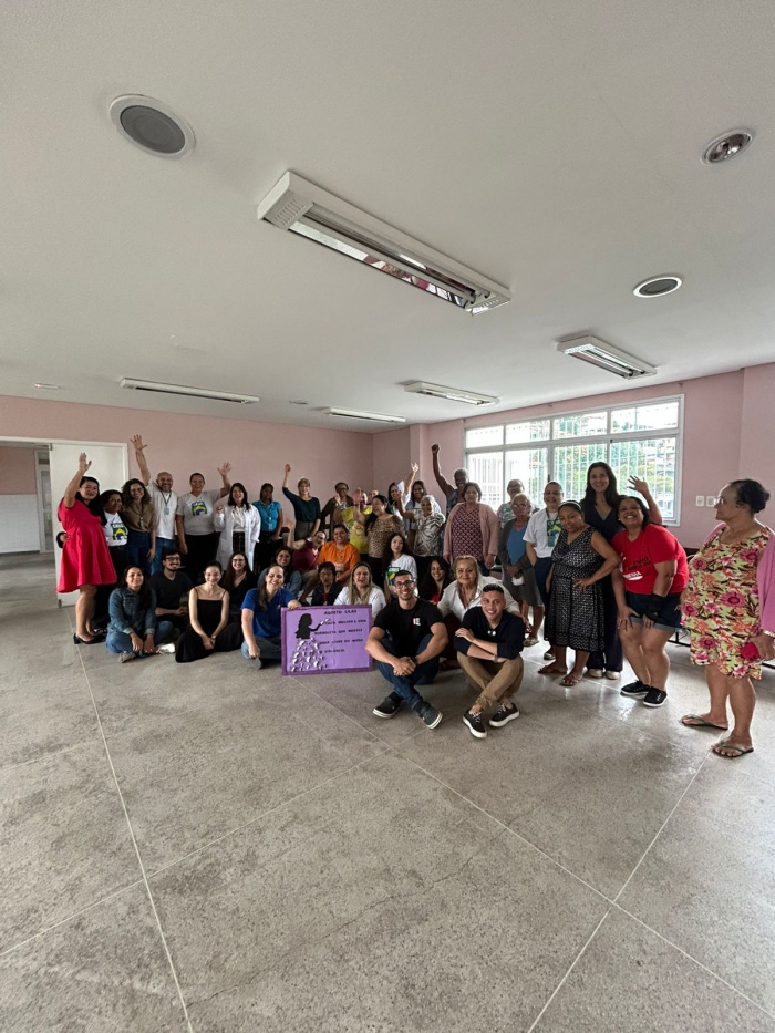 Cras Santa Martha promove roda de conversa sobre o combate à violência contra mulheres