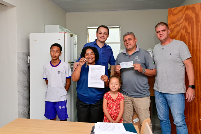 Sonho da casa própria se torna realidade para família na Ilha das Caieiras
