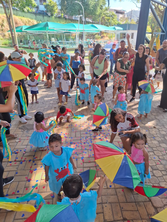 Festa da Família une a comunidade escolar no CMEI Sophia Musengny Loureiro