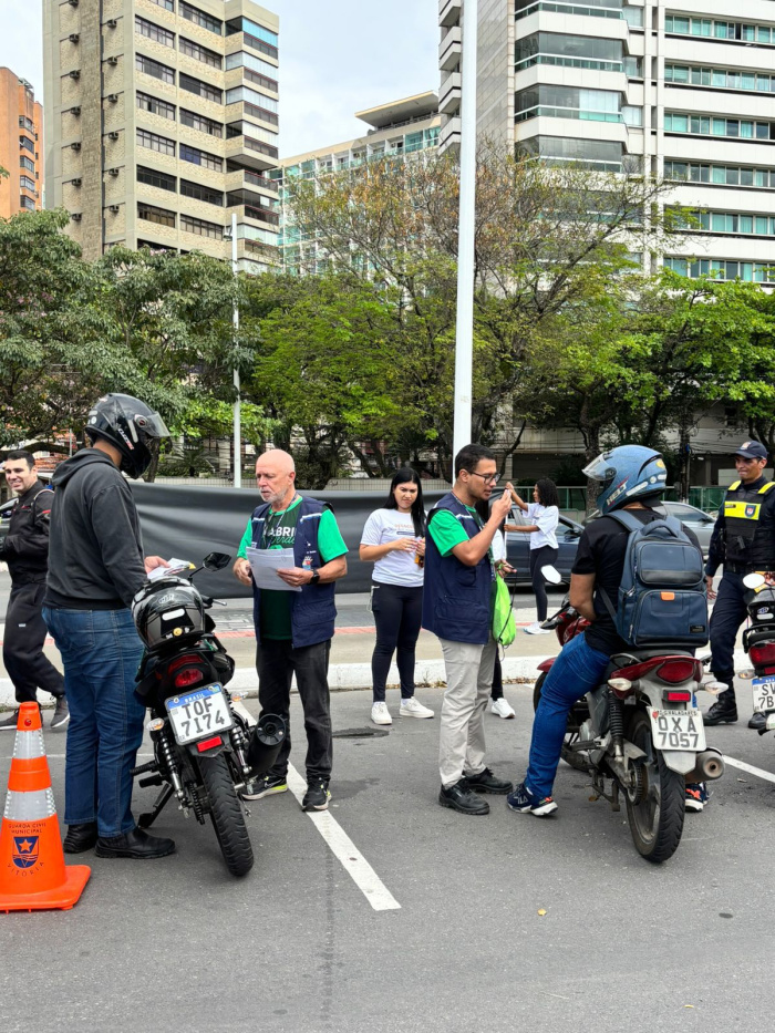 Saúde de Vitória participa da Semana Nacional do Trânsito
