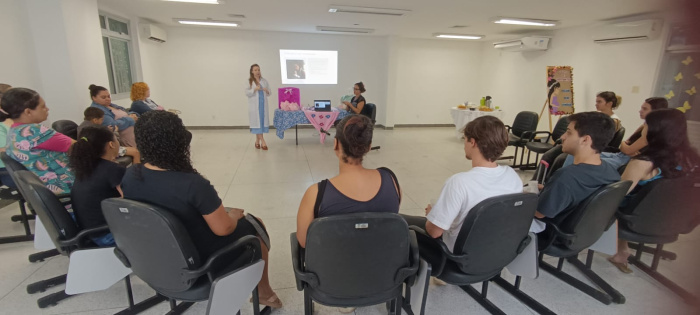 UBS de Fonte Grande promove ações de educação em saúde para gestantes do território