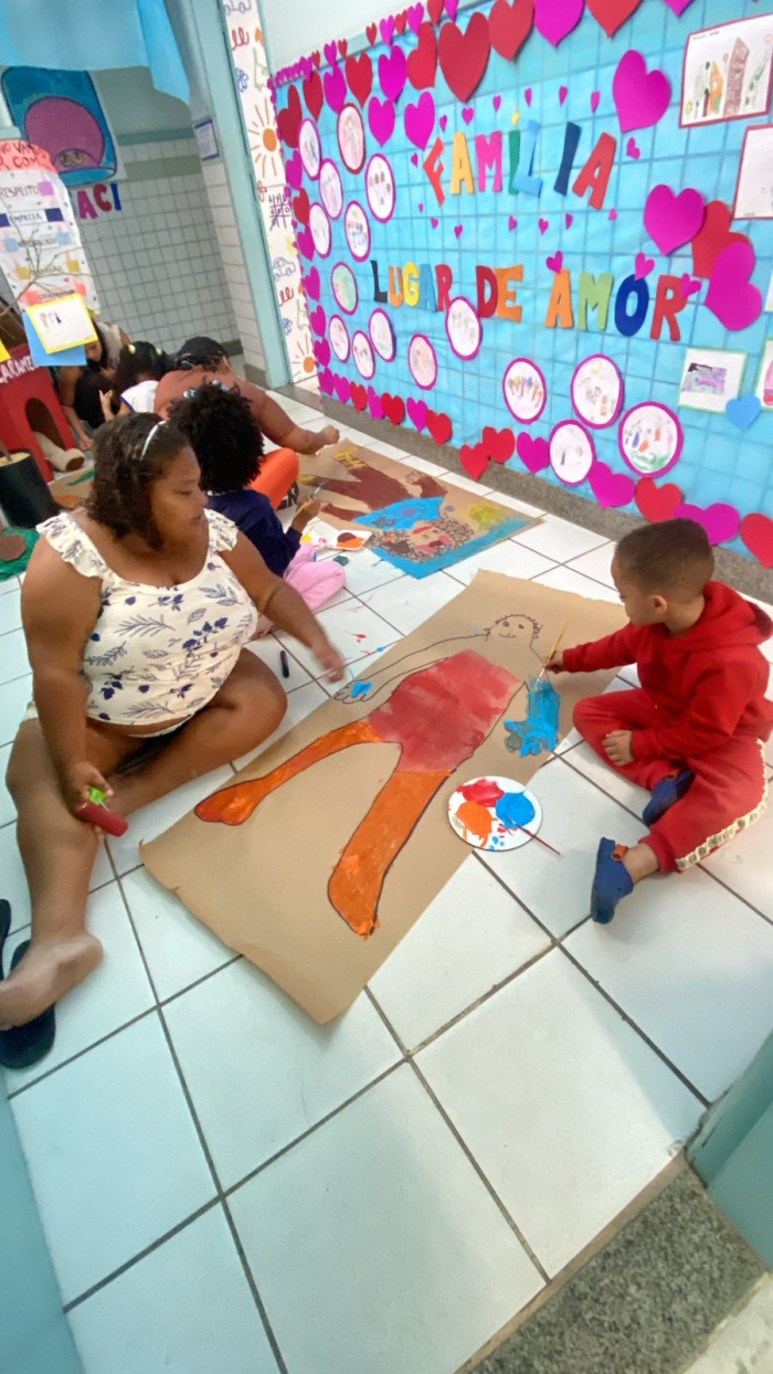 CMEI Lídia Rocha Feitosa promove Dia da Família na Escola com atividades lúdicas e pedagógicas