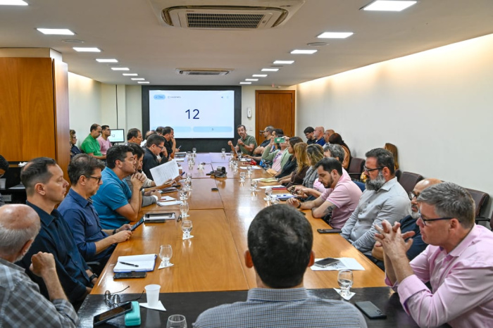 Reunião com lideranças da Regional 5