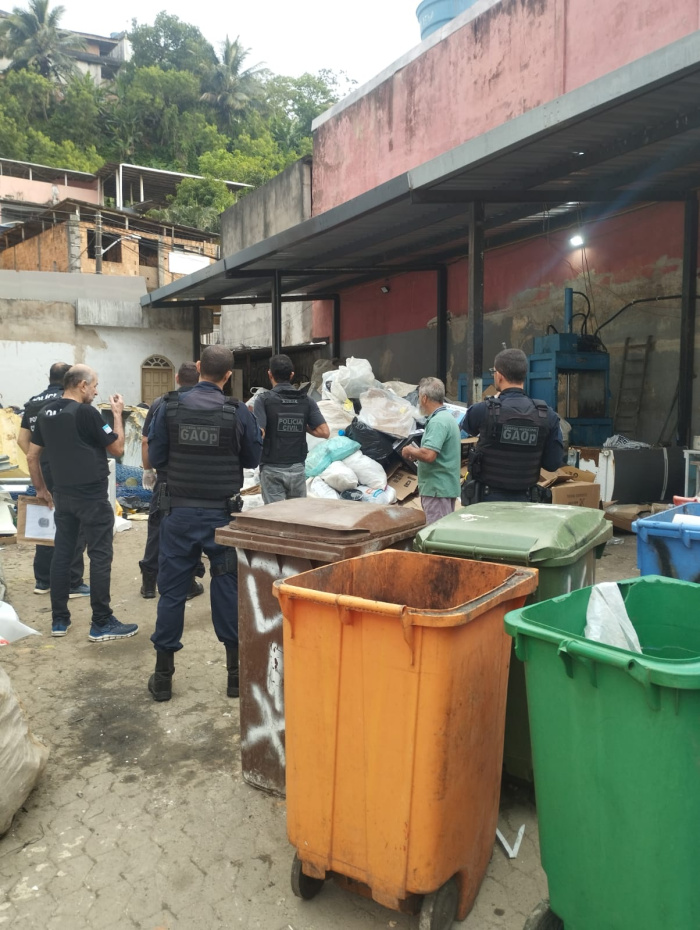 Guarda de Vitória atua em operação conjunta com a Polícia Civil