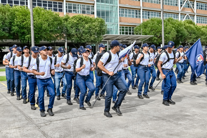 Aula de Defesa Pessoal do Curso de Formação dos Novos Guardas Municipais