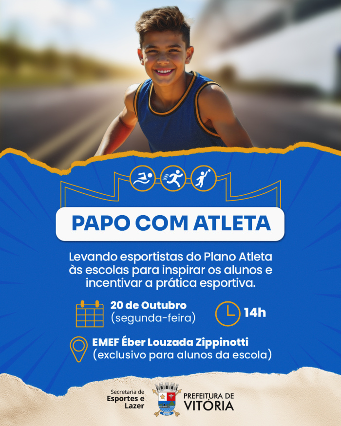 Papo com atleta