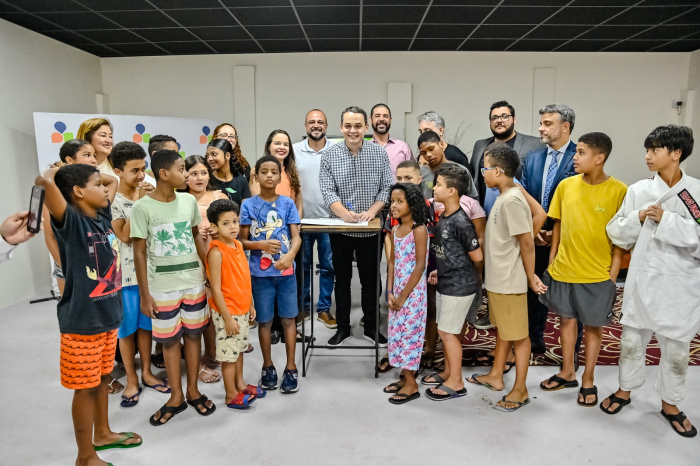 Assinatura do Protocolo de intenções entre a CDTIV e a Associação Beneficente Bem Amar - ABBA