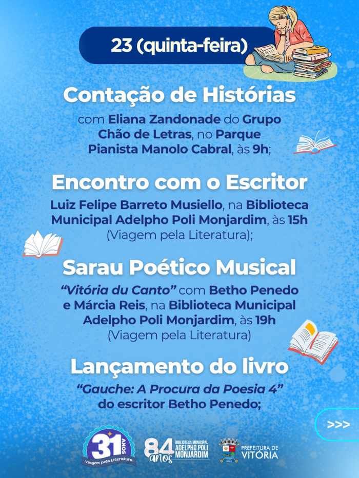 Semana Nacional do Livro e da Biblioteca 2025