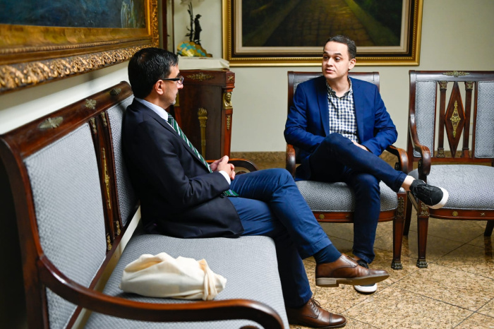 Visita de Cortesia do Cônsul Geral da Argentina, Jorge Enrique Perren