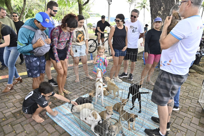 Inauguração do Pet Park na Praça dos Namorados