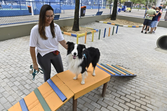 Inauguração do Pet Park na Praça dos Namorados