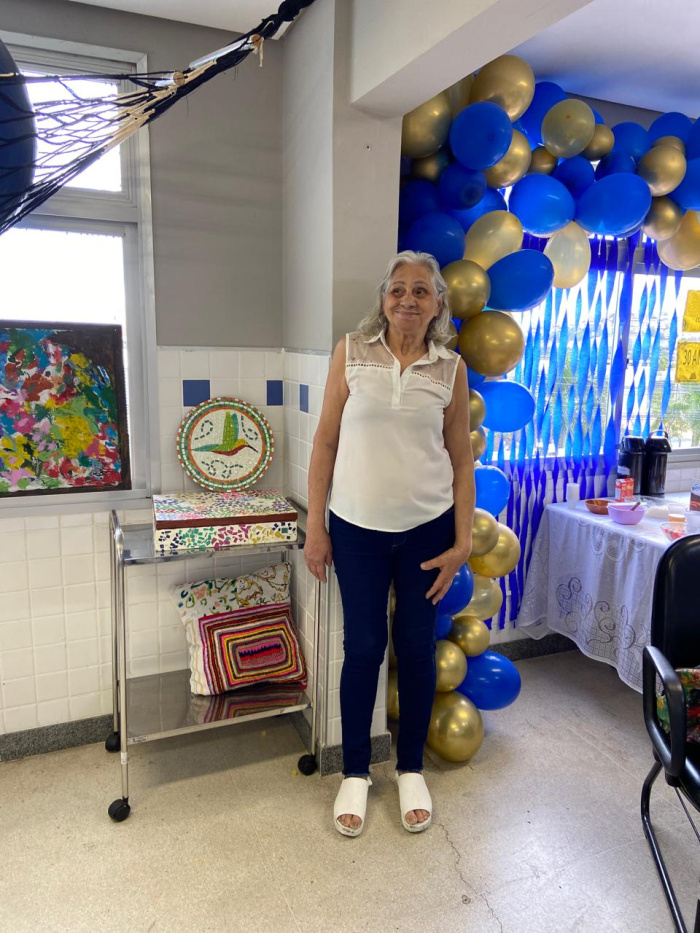 CRAI 30 anos: Marlene Campista Fernandes realizou o sonho de fazer uma exposição de seus quadros