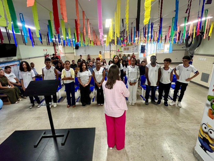 Sala Maker’ é inaugurada na EMEF TI Paulo Freire, em Inhanguetá