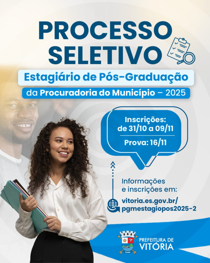 Programa de Estágio de Pós-Graduação da Procuradoria-Geral de Vitória