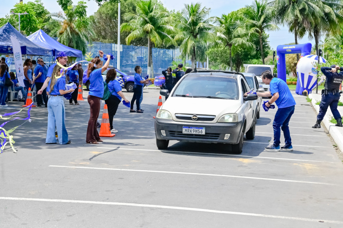 Ação da Guarda Municipal e Secretaria de Saúde sobre o Novembro Azul