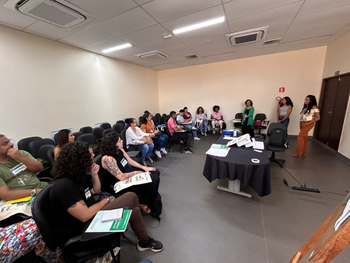 oficina presencial para entrevista do CadÚnico