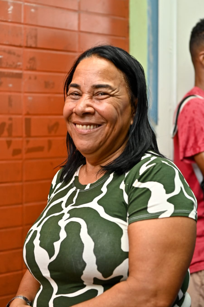Vitória com Você na EMEF Zilda Andrade, no bairro da Penha