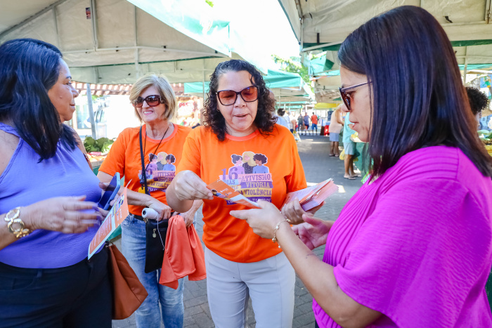 Campanha 16 dias ativismo fim violencia contra as mulheres feminicídio