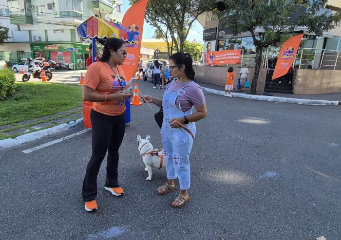 Vitória reforça prevenção à violência contra a mulher em Jardim Camburi