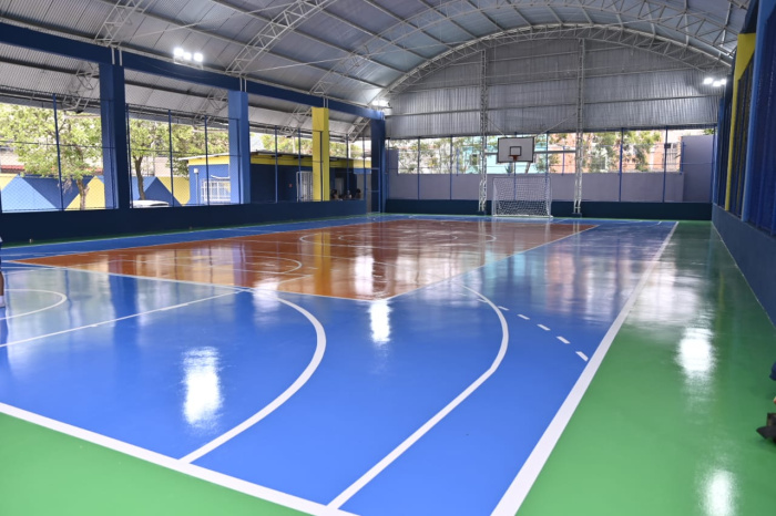 Entrega da reforma da Emef Maria Stella de Novaes