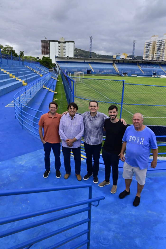 Inauguração das novas arquibancadas do Estádio Salvador Costa