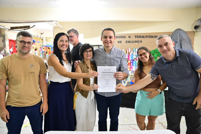 Ordem de Serviço para reforma e climatização do Cmei TI Maria Goretti Coutinho Cosme