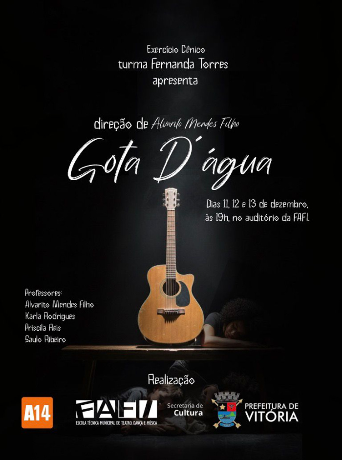 A entrada é gratuita e a classificação indicativa é 14 anos.