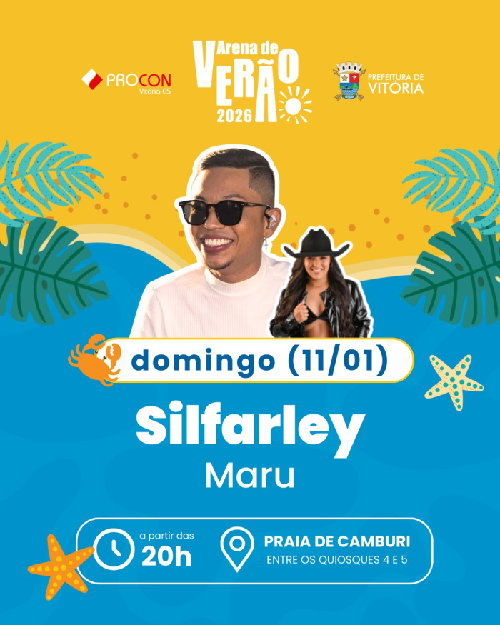 O "Rei da Seresta" Silfarley se apresenta no domingo, após a cachoeirense Maru.