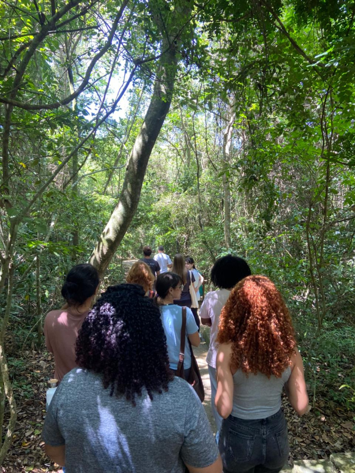 Estudantes de Arquitetura vivenciam experiências no Parque da Fonte Grande