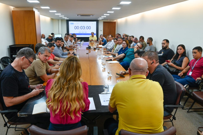 Reunião com lideranças da Regional 5