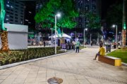 Praça Getúlio Vargas é entregue reurbanizada com emoção da chegada do Papai Noel