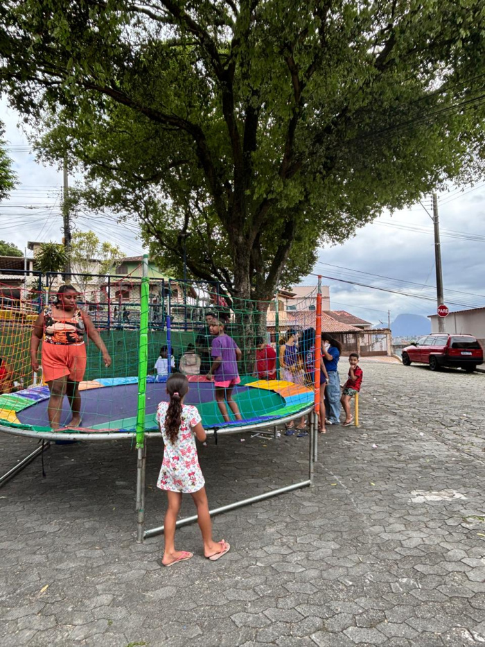 Encontro de famílias do Cras Inhanguetá