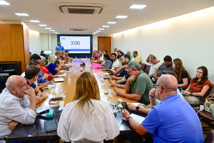 Reunião com lideranças comunitárias da Região 6