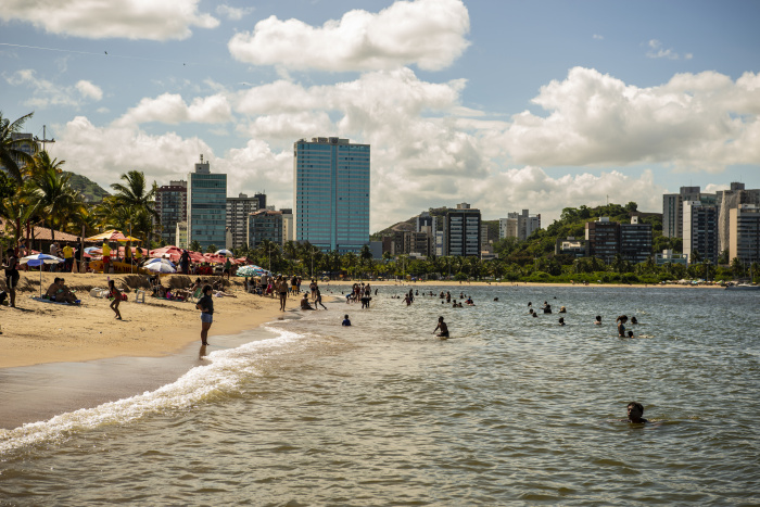 Verão na Praia da Curva da Jurema