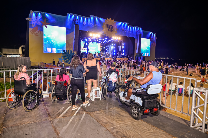 Arena De Verão - Espaço acessibilidade