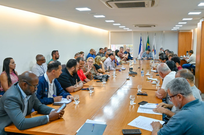 Reunião com lideranças comunitárias da Região 1