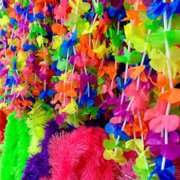 Adereços de Carnaval - colar havaiano